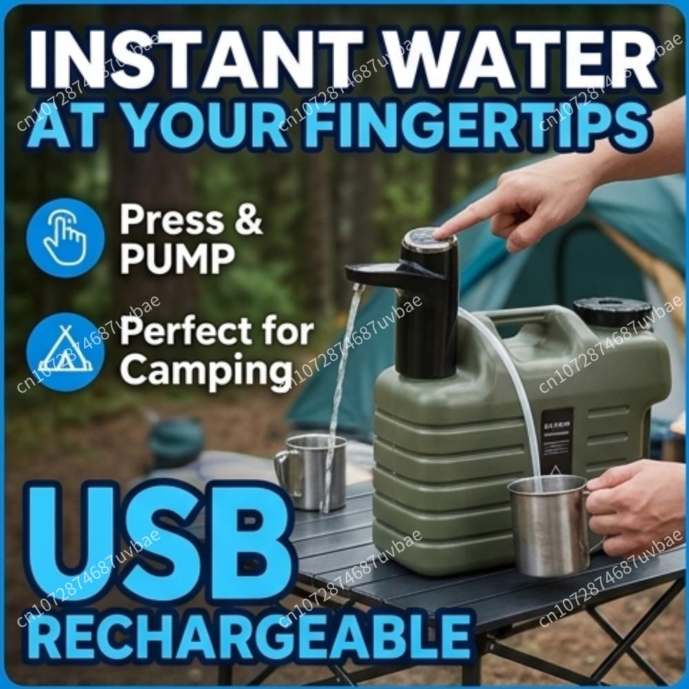 Outdoor Usb Power Bank - USB Rechargeable Electric Water Pump Automatic