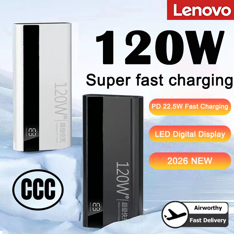 Outdoor Usb Power Bank - Lenovo 2026 1000000mAh Large Capacity Power