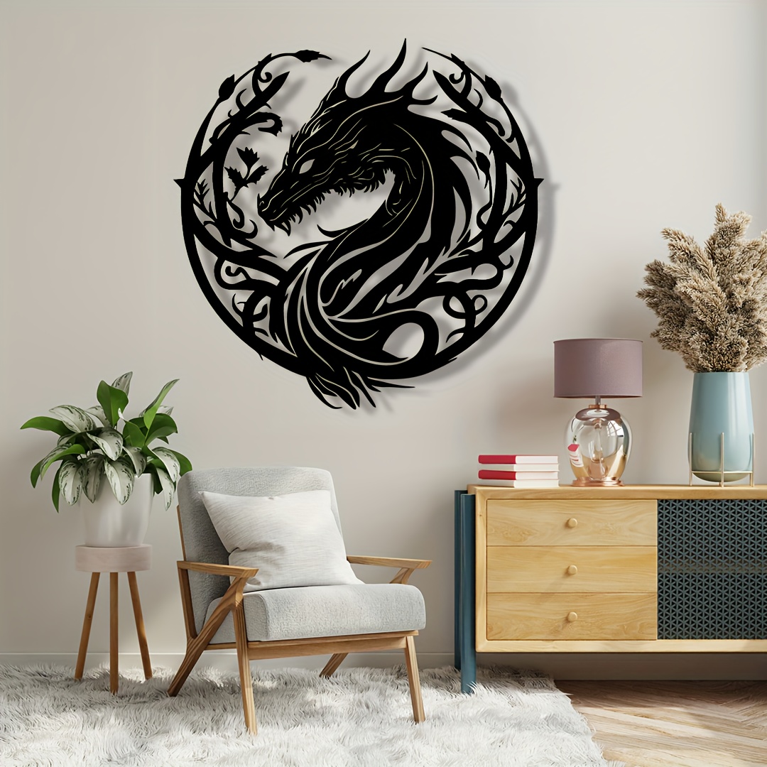 Ancient Zodiac Dragon Wall Art - Outdoor Powerwall 评论和价格