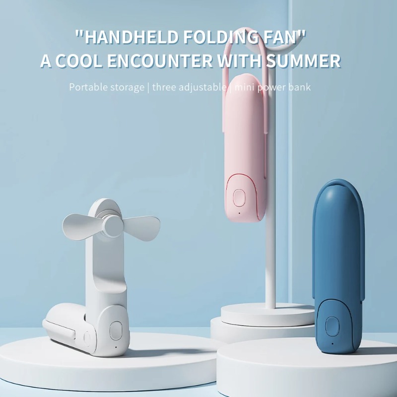Handheld Mini Fan USB Power Ba - Outdoor Usb Power Bank 评论和价格