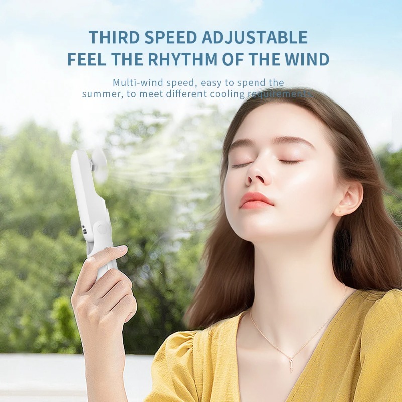 Handheld Mini Fan USB Power Ba - Outdoor Usb Power Bank 评论和价格