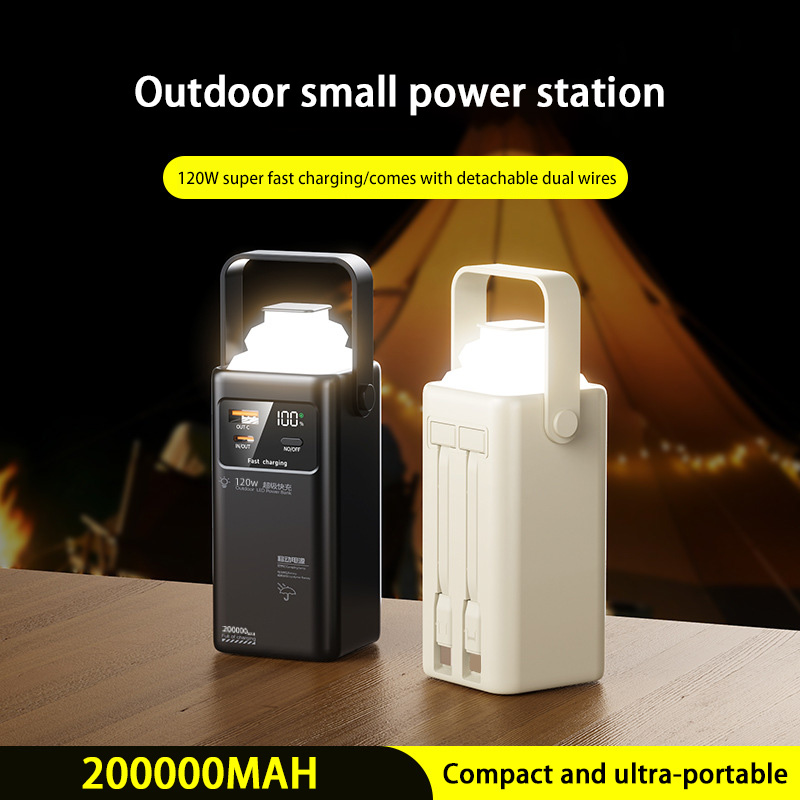 120W Power Bank 200000mAh Larg - Outdoor Usb Power Outlet 评论和价格