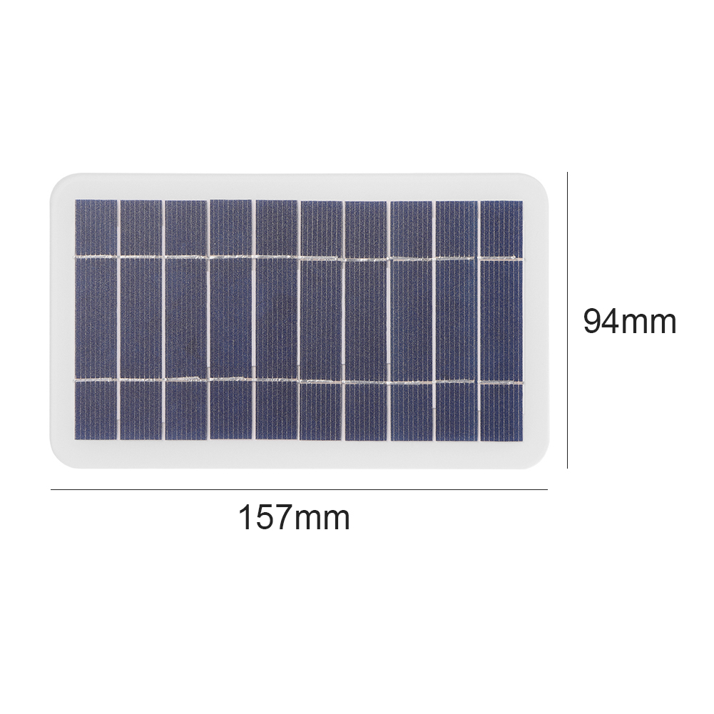 5V 5W Solar Panel Charger With - Outdoor Usb Power Outlet 评论和价格
