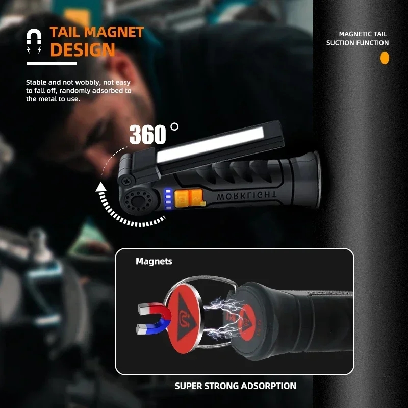 Portable COB LED Flashlight US - Outdoor Usb Power Bank 评论和价格