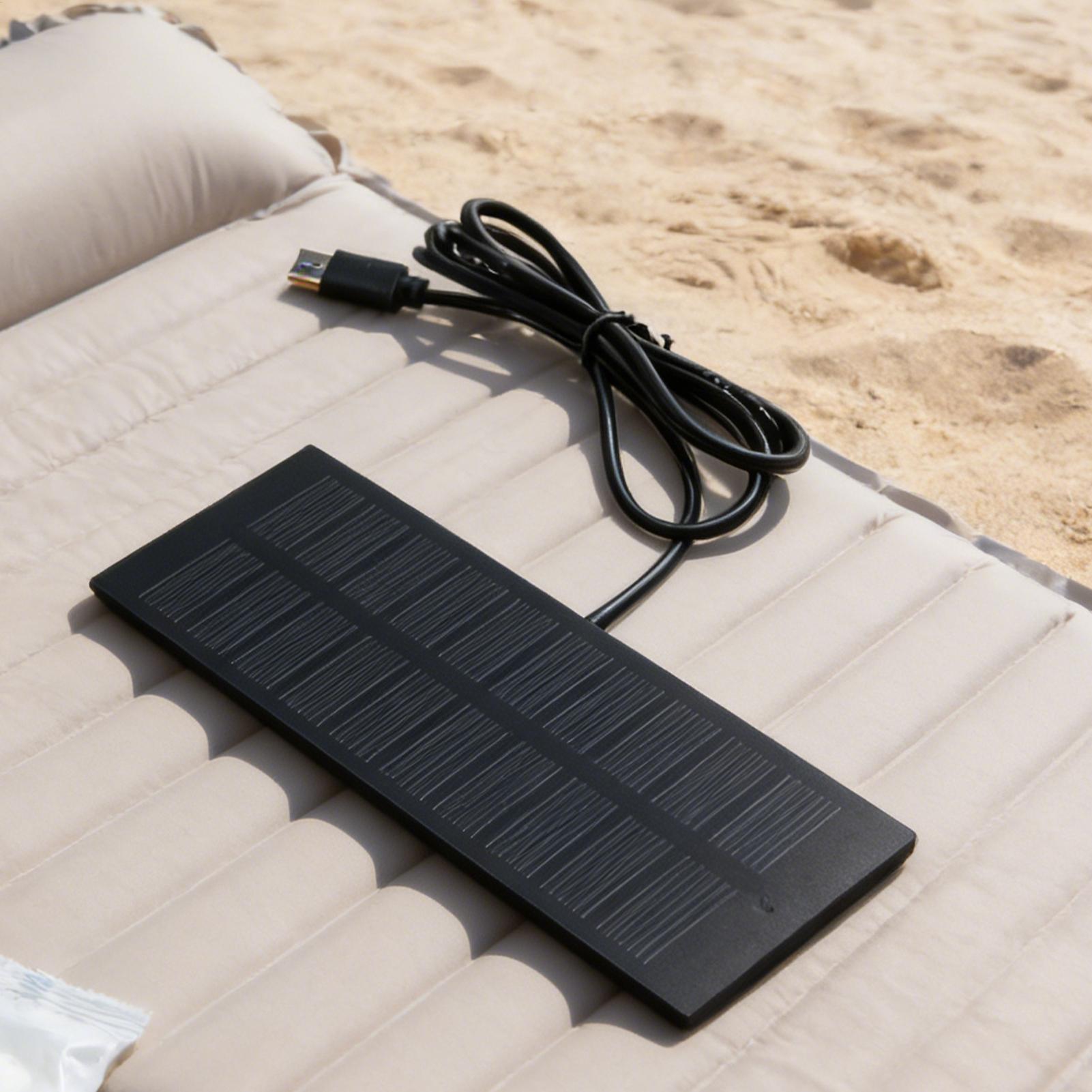 5V 3.7-5W Portable Solar Panel - Outdoor Usb Power Bank 评论和价格