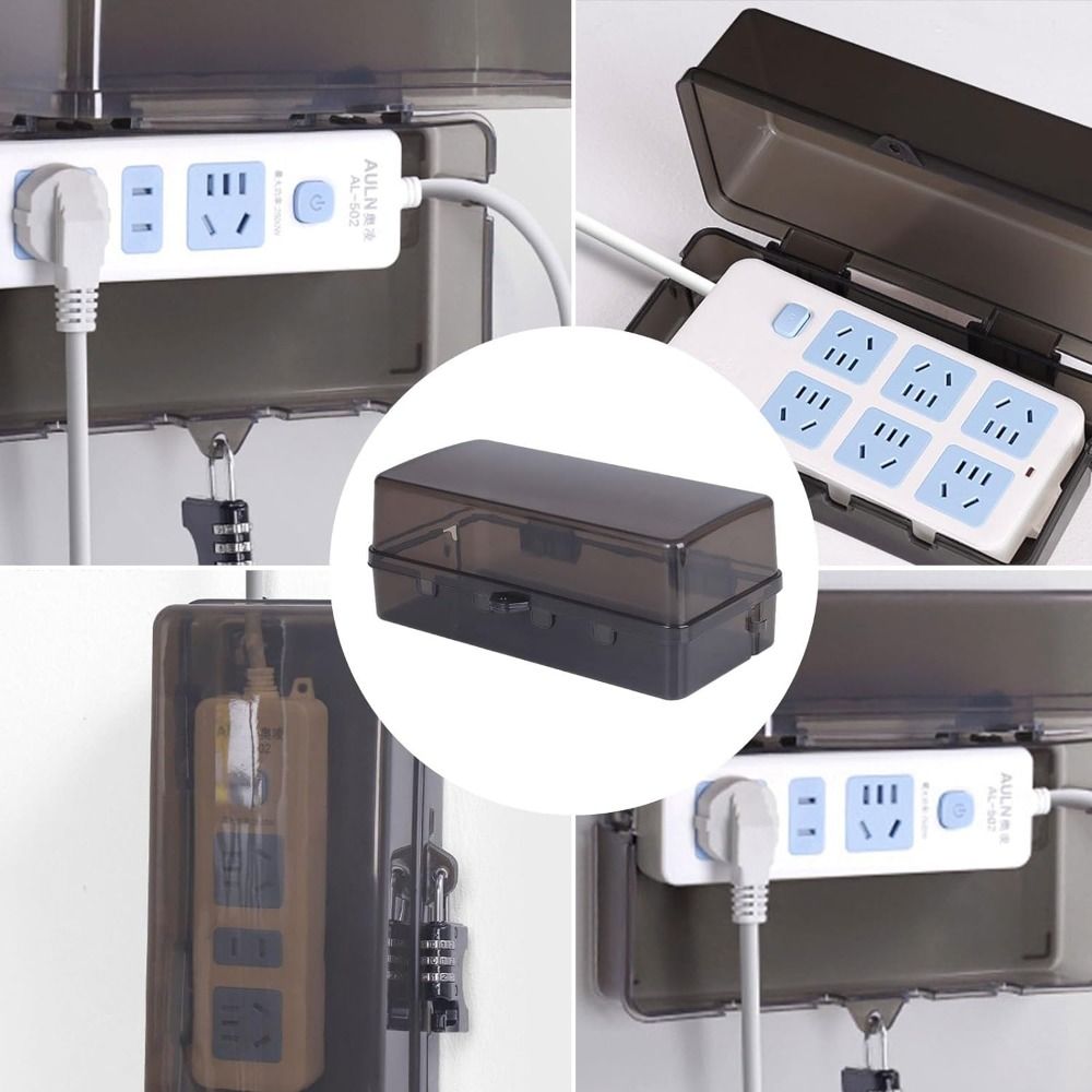 Durable Plastic Plug Box Anti- - Outdoor Power Strip 评论和价格