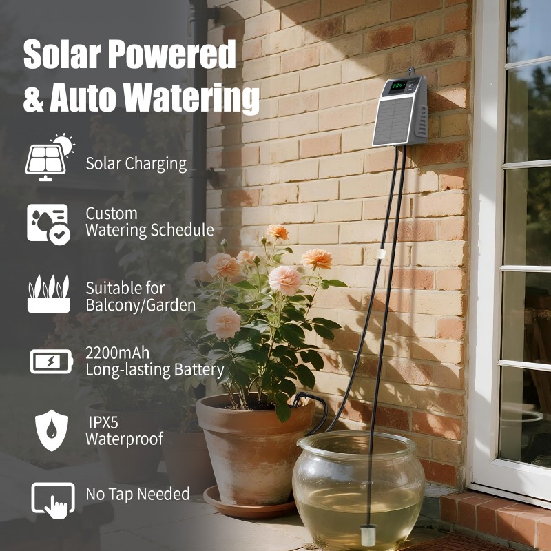 A03F-Solar Powered Automatic D - Outdoor Power And Plant 评论和价格