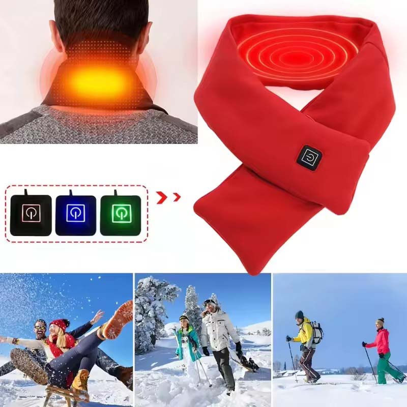 USB Women Men Heating Scarf Te - Outdoor Power Pedestal 评论和价格