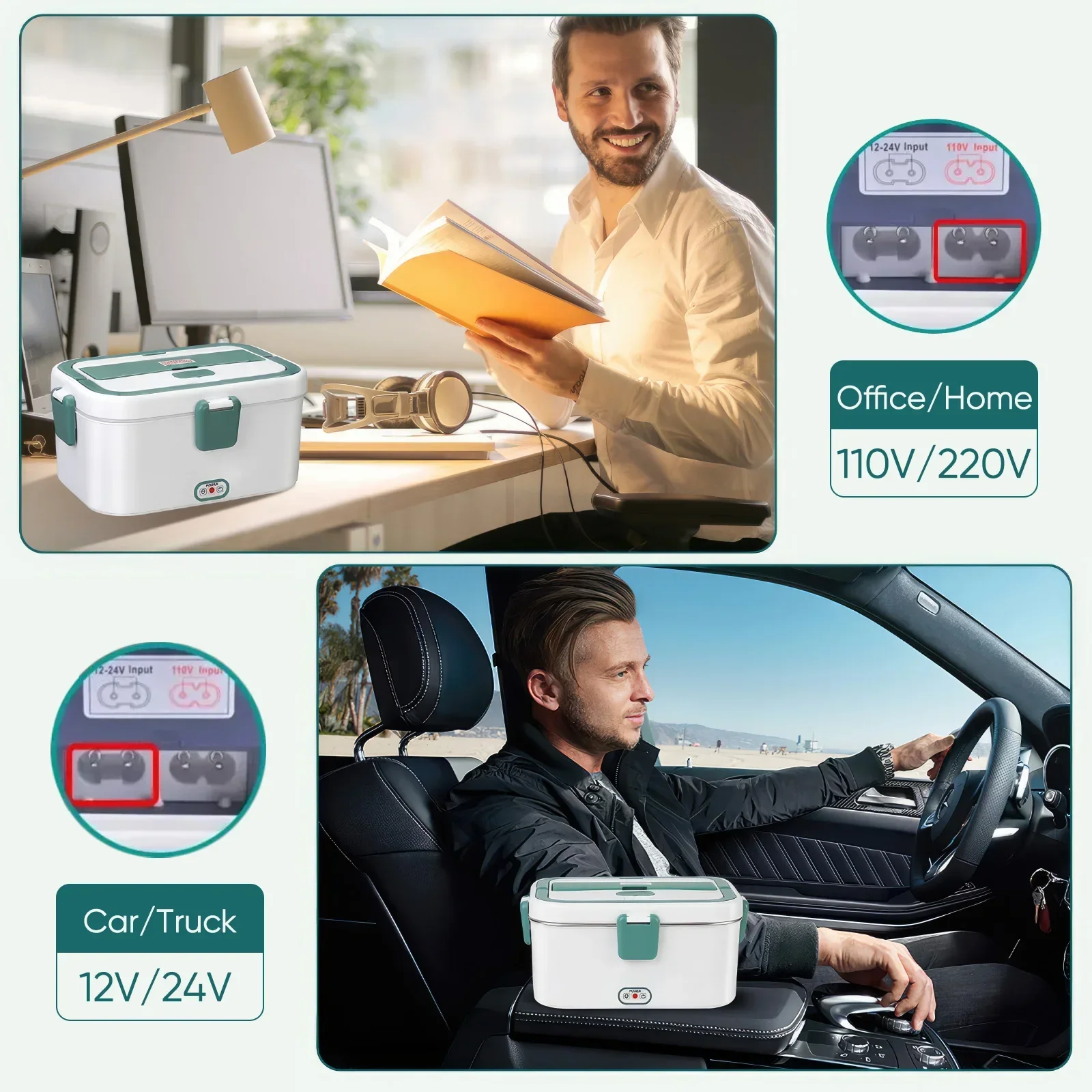 Electric Lunch Box Food Warmer - Outdoor Power Pedestal 评论和价格