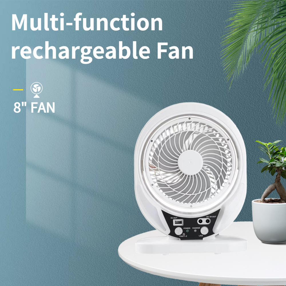 8in Solar Fan light Solar Powe - Outdoor Power Pedestal 评论和价格