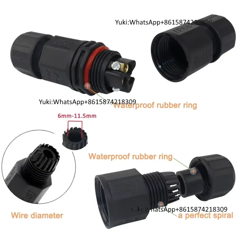 IP68 Waterproof Cable T Tap El - Outdoor Power Junction 评论和价格