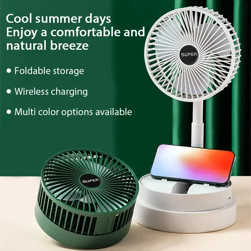 USB Foldable Electric Fan Cold - Outdoor Power Pedestal 评论和价格