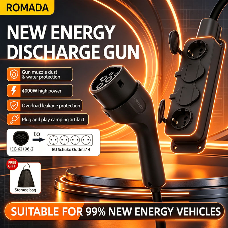 ROMADA New Energy Vehicle Disc - Outdoor Power Strip 评论和价格