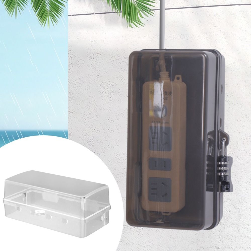 Portable Plastic Plug Box Anti - Outdoor Power Strip 评论和价格