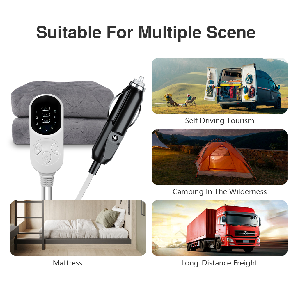 12V Cars Electric Blanket Heat - Outdoor Power Pedestal 评论和价格