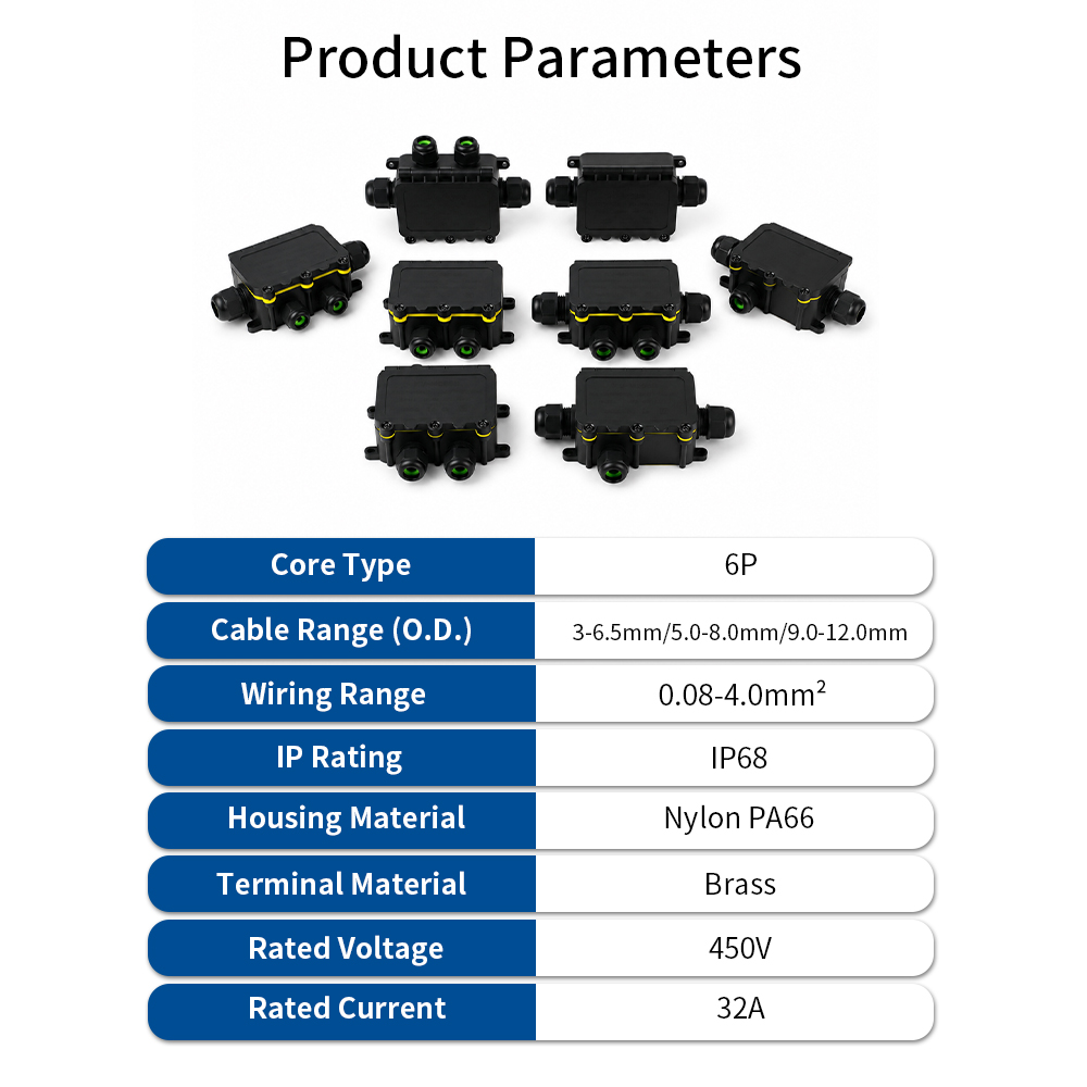 IP68 Waterproof Junction Box 2 - Outdoor Power Junction 评论和价格