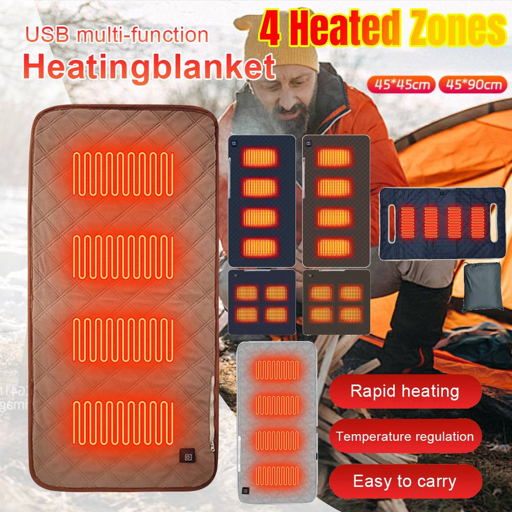 4 Zones Heated Seat Cushion Ma - Outdoor Power Pedestal 评论和价格