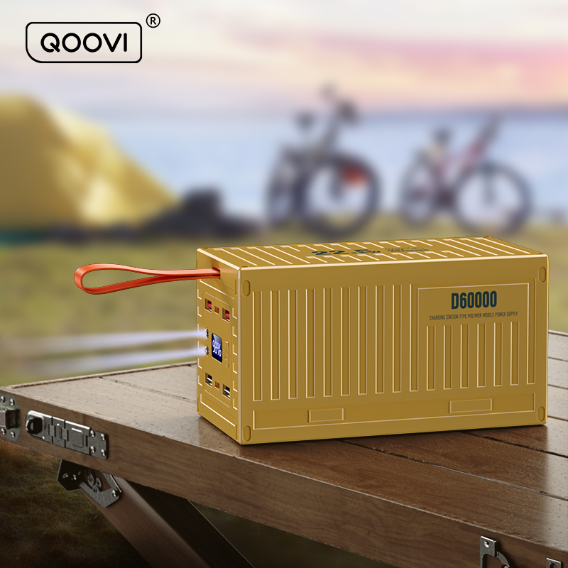 QOOVI 60000mAh Power Bank 22.5 - Outdoor Usb Power Outlet 评论和价格